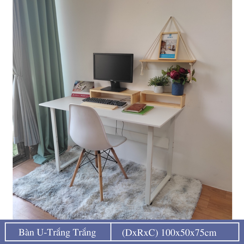 Bàn làm việc, bàn chữ U 1.2m