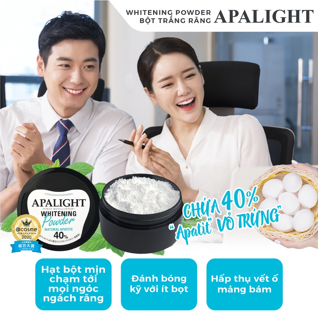 Bột trắng răng Apalight (Hộp 26g)