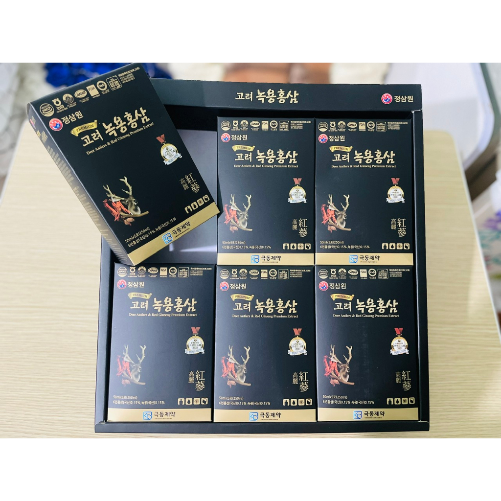 (5 gói) SÂM NHUNG HƯU GORYEO HÀN QUỐC CHÍNH HÃNG