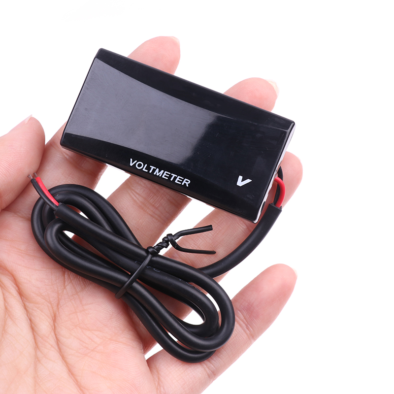 Mini LED Display Digital Voltmeter Panel Volt Voltage Meter Tester Reverse Connection Protection 12V For Car Motorcycle Universa YULING. 