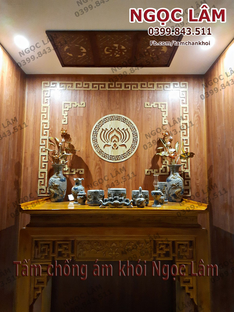 Combo 5 Viền trang trí ban thờ 10x20cm