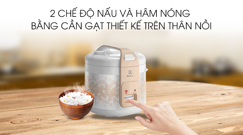 Nồi Cơm Điện Electrolux 1.8 lít ERC3105