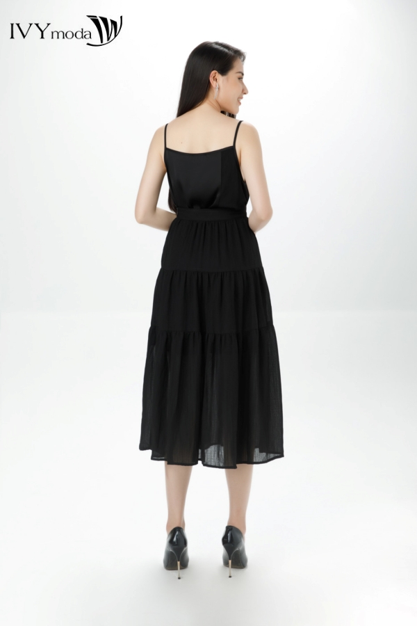 Chân váy xòe 3 tầng IVY moda MS 31M6641