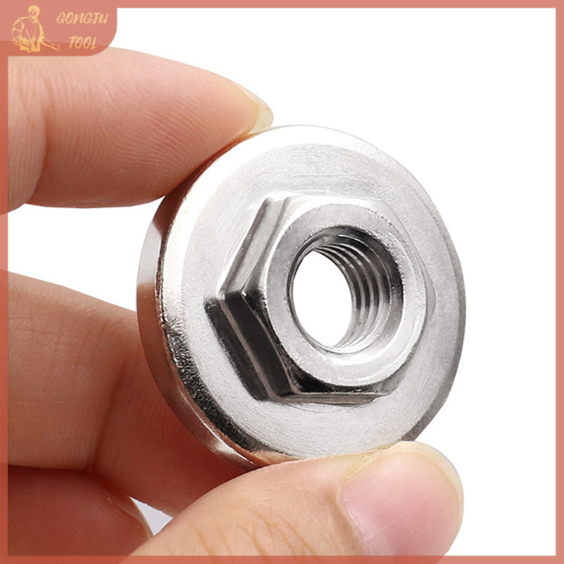 🔨 TOOL 100 Angle Grinder Pressure Plate Modified Splint Stainless Steel Hexagon Nut