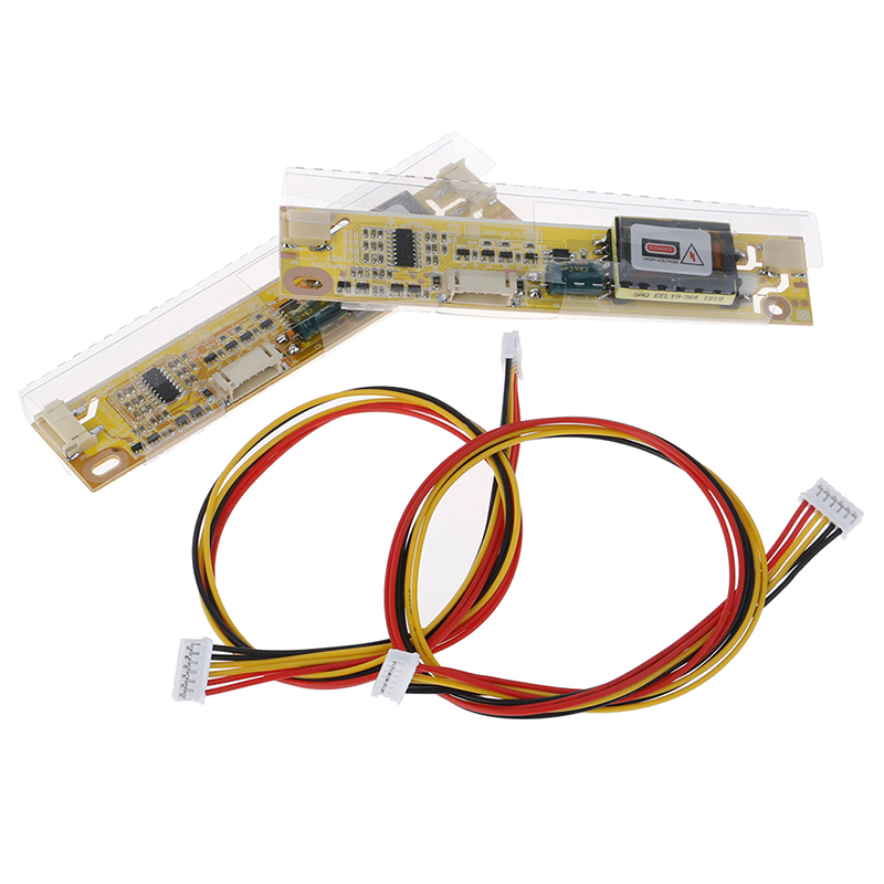 Dual Lamp High Pressure CCFL Inverter Board LCD Screen Backlight 10-26" 10-28V MAILANG. 