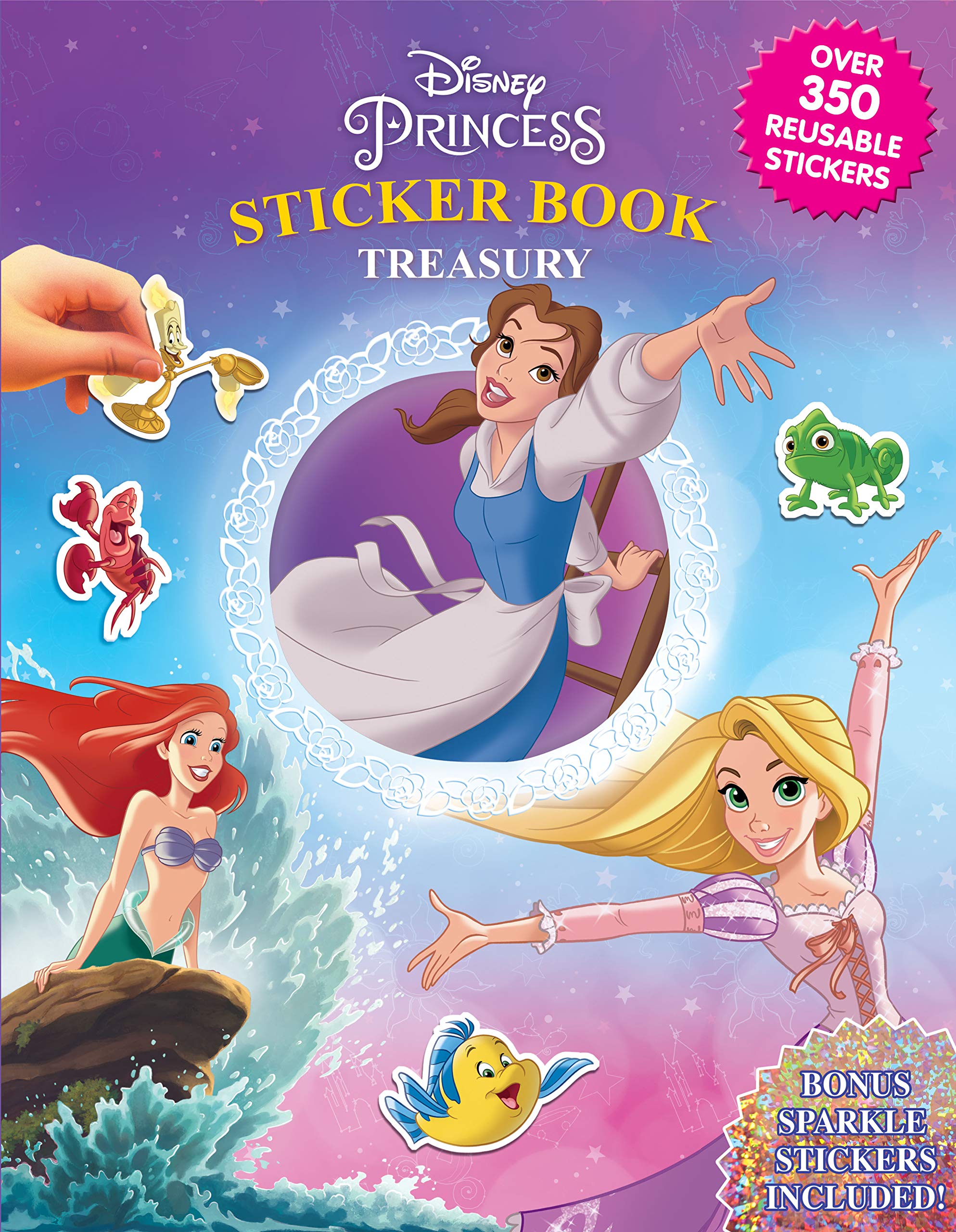 Sách Ngoại Văn - Fahasa - Disney Princess Sticker Book Treasury