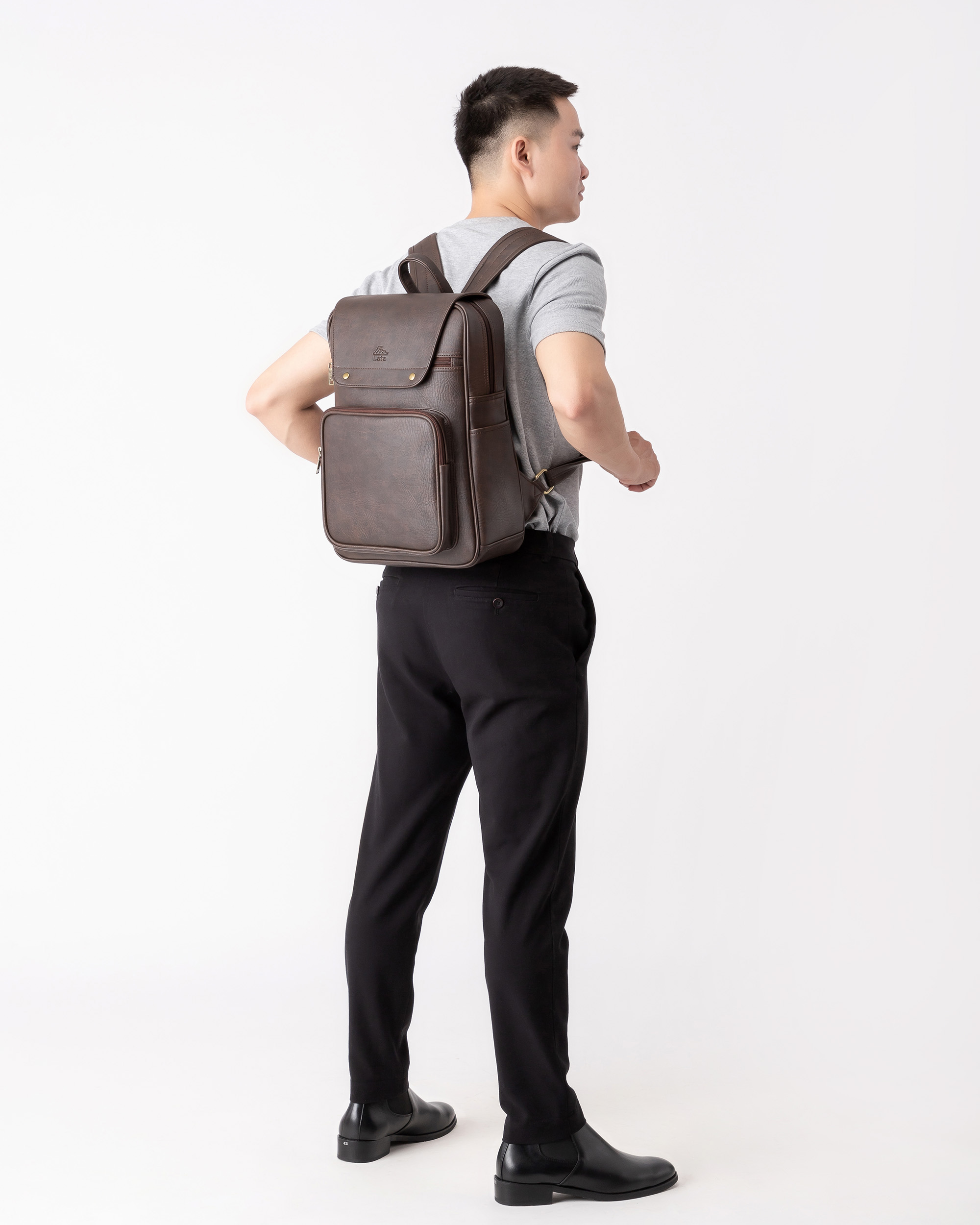 Balo Lata (Thời trang nam cao cấp - Balo da BAL47)