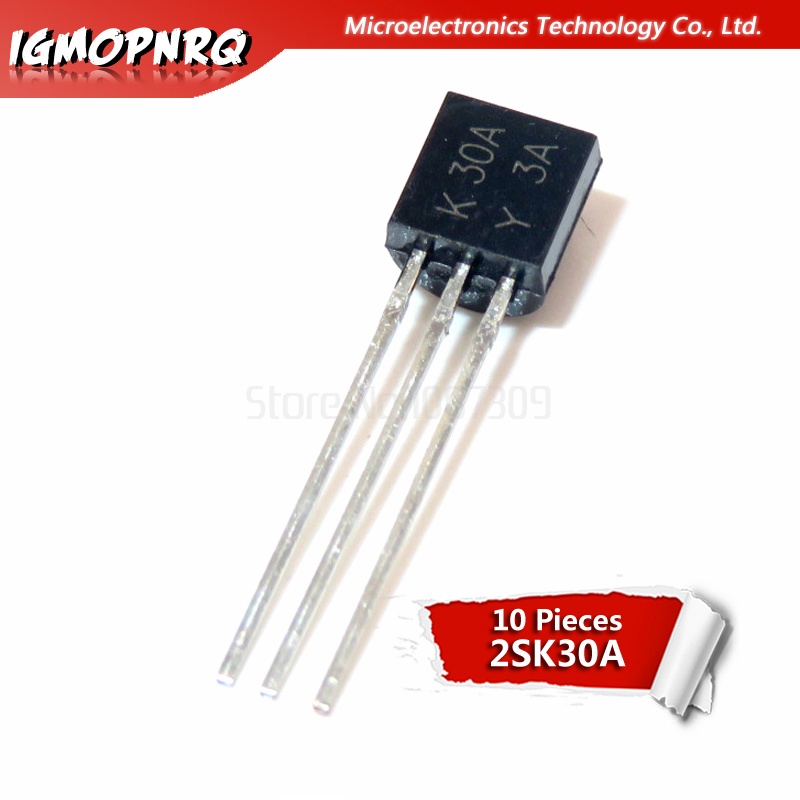 10pcs 2sk30a to-92 k30a to92 new mos fet transistor hot products integrated circuit