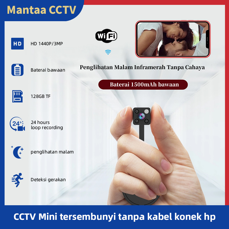 spesifikasi kamera tersembunyi dengan baterai lithium ion