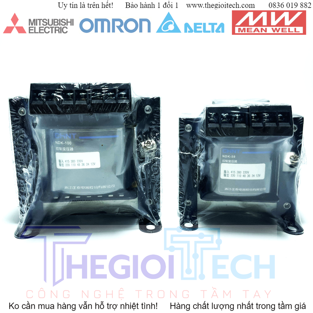Biến áp cách ly NDK CHINT 25-250VA