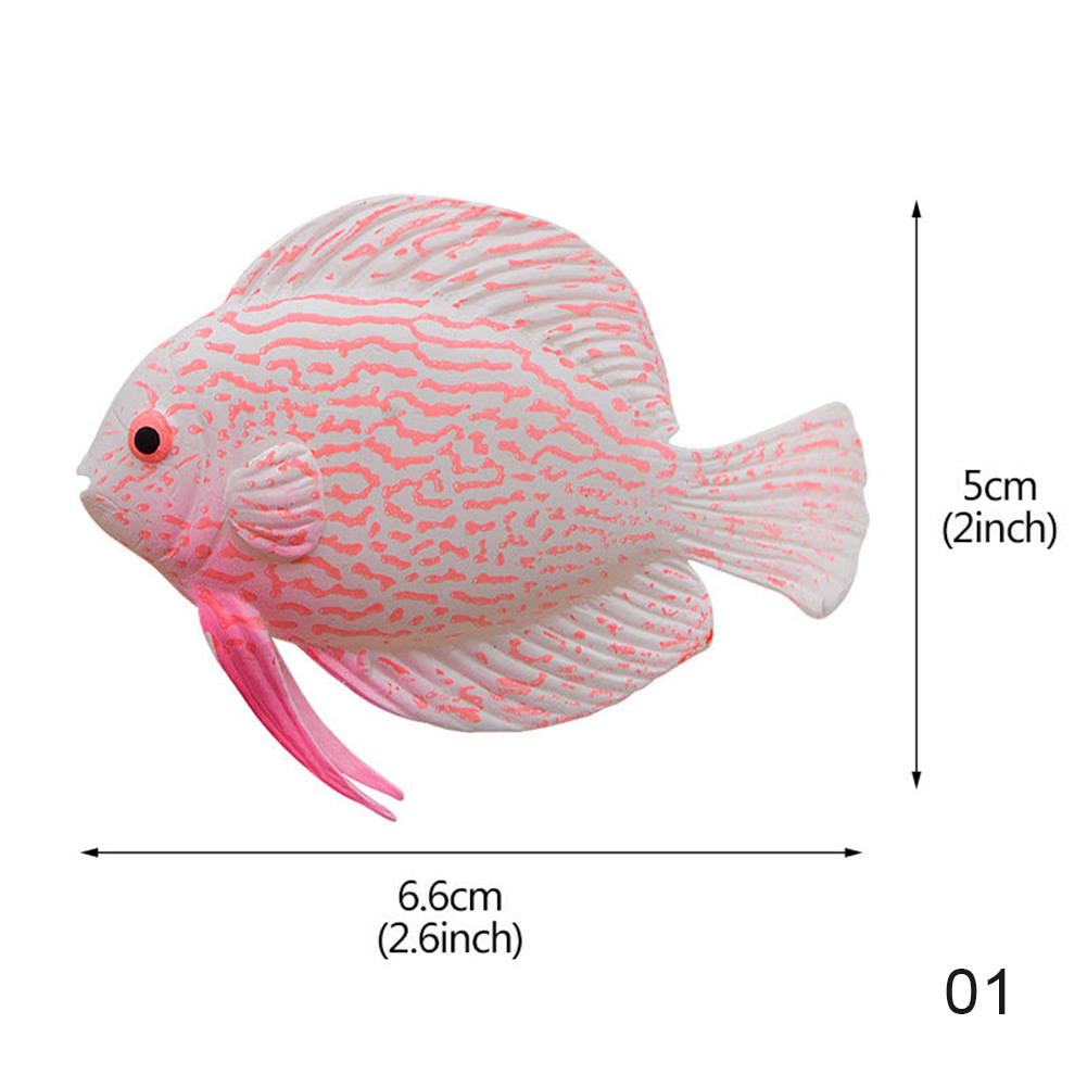 Ornamental Ornamental Fish Simulation Goldfish With Sucker Tasteless New Fake Goldfish Aquarium Fish Bowl Ornament Gift