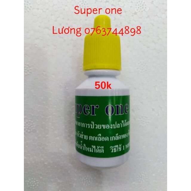 sản phẩm dưỡng cá , chuyên dùng để ship cá super one