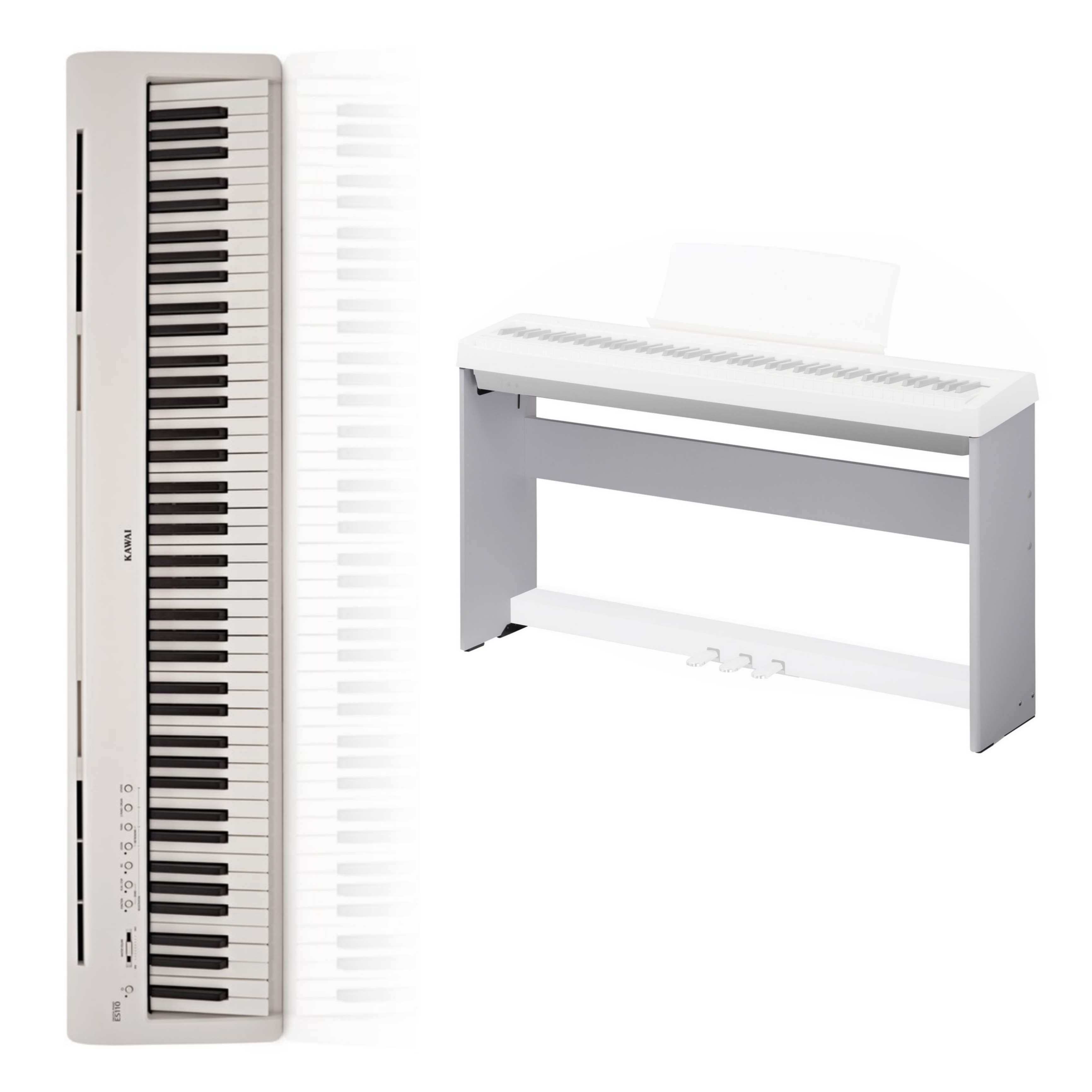 Kawai Es110 Stand – Kawai SC-2 Soft Carrying case for ES110 Keyboard – CTXD