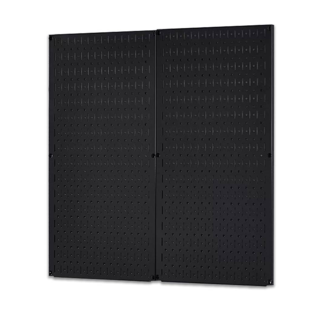 Bộ 2 Bảng treo dụng cụ SMLIFE Pegboard đứng 80×40 – Đen