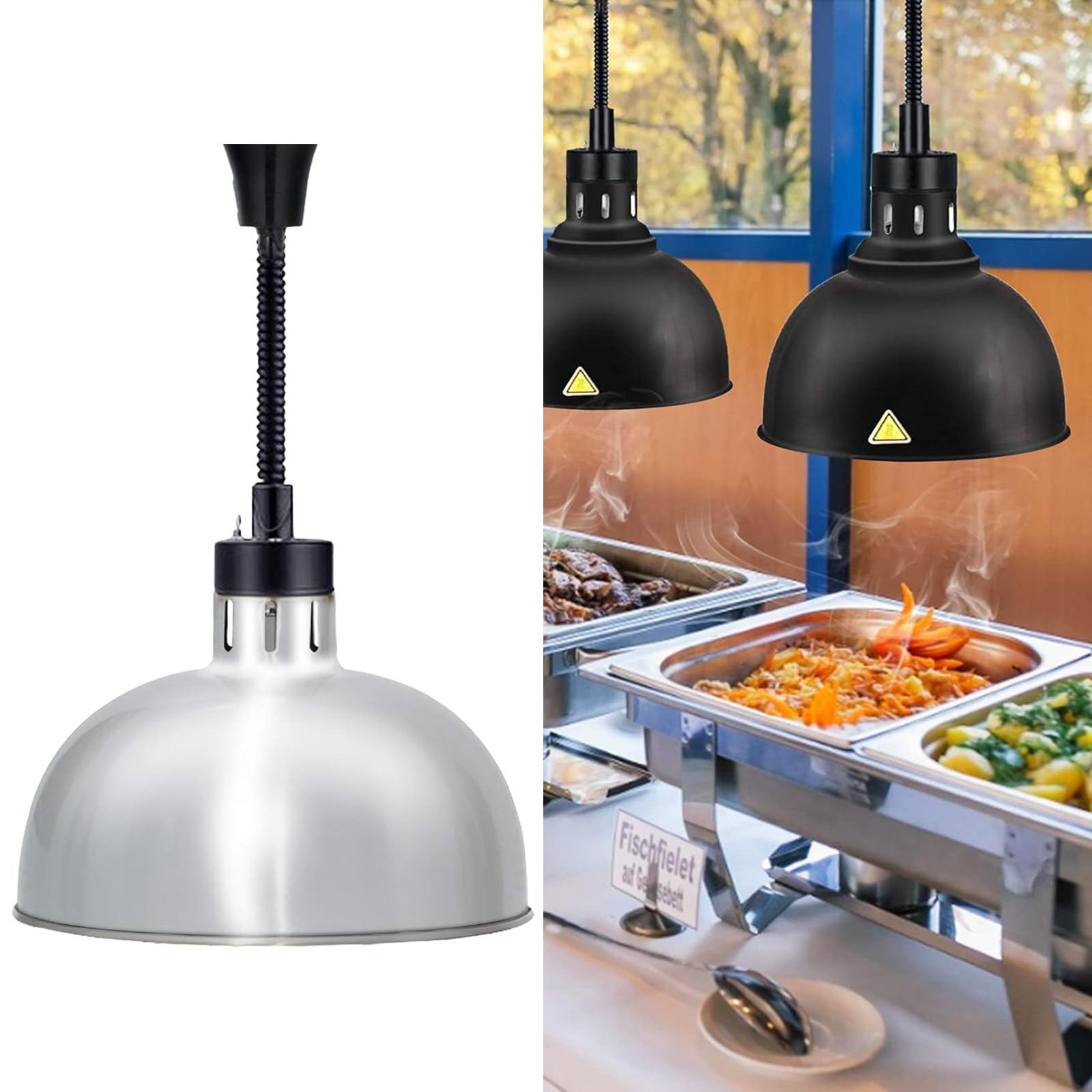 Hifer Food Heat Lamp without Bulb Food Warmer Light for Kitchen Restaurant  Fries