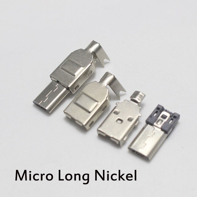 1set Micro Mini Type C Usb 2.0 Usb 3.1 Male Plug Connector Socket Jack Nickel/gold Plated For Diy Data Cable Hifi Audio Adapter