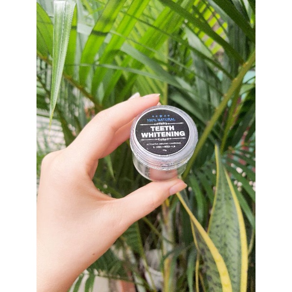 Tẩy trắng răng - Bột than tre hoạt tính 30gr
