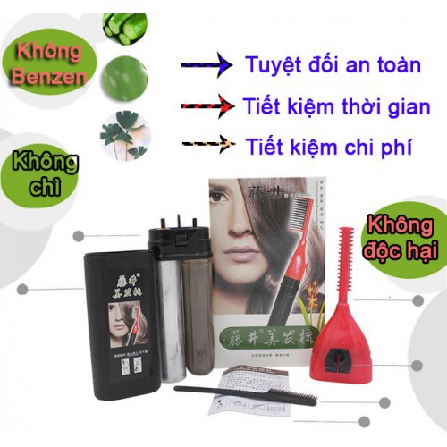 Lược nhuộm tóc thông minh, tiện dụng -KD0010