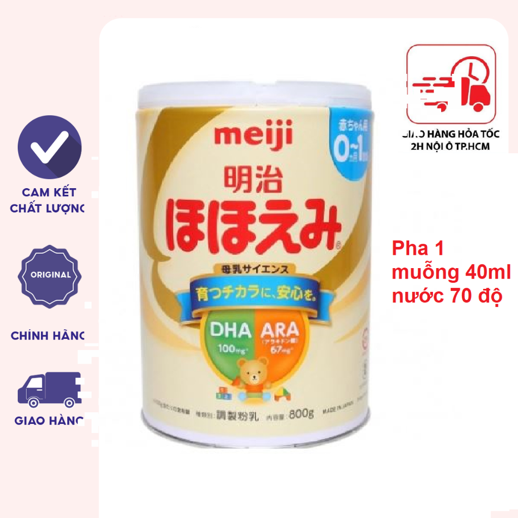 Sữa meiji số 0 800g nội địa nhật