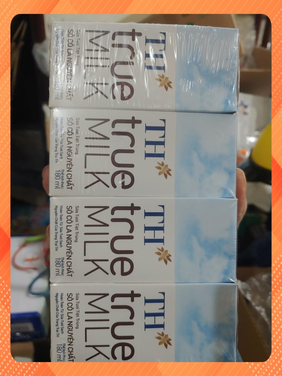 Sữa TH True Milk 180ML( vỉ 4h x180ml)