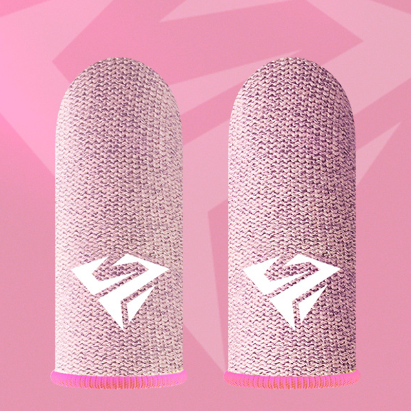 【Must-Have Accessories】 2 Pcs Game Fingertip Gloves Sweatproof Anti-slip Screen Finger Sleeve Breathable Gaming Fingertip Cover For Gamer.