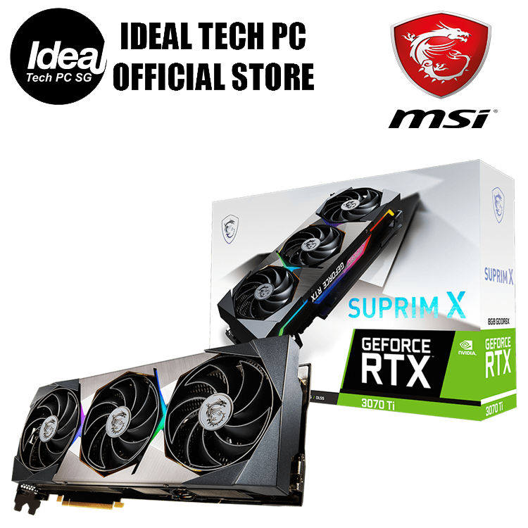 MSI GeForce RTX 3070 Ti SUPRIM X 8G 美品 【公式通販】 RTX 3070ti
