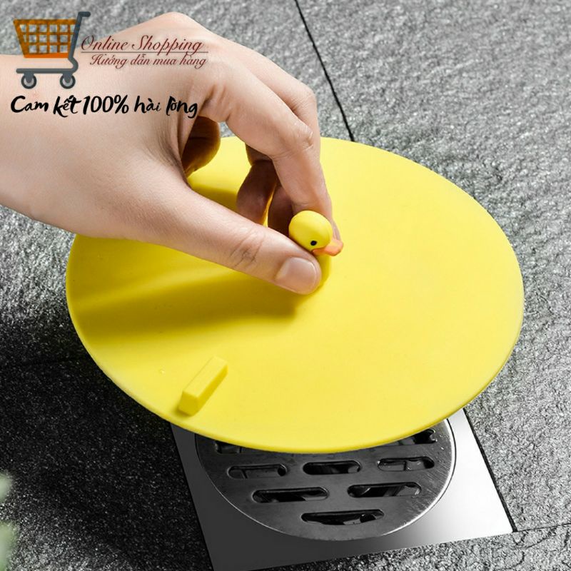 Nắp Bịt Lỗ Thoát Nước Ngăn Mùi Hiệu Quả Hình Dáng Dễ Thương