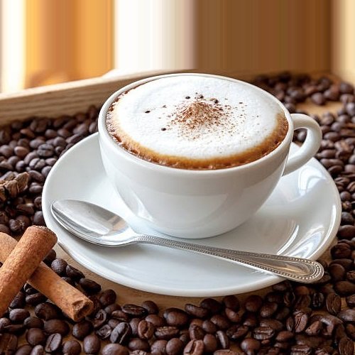 Tách uống cà phê capuchino, latte sứ Minh Long - bộ tách uống cà phê