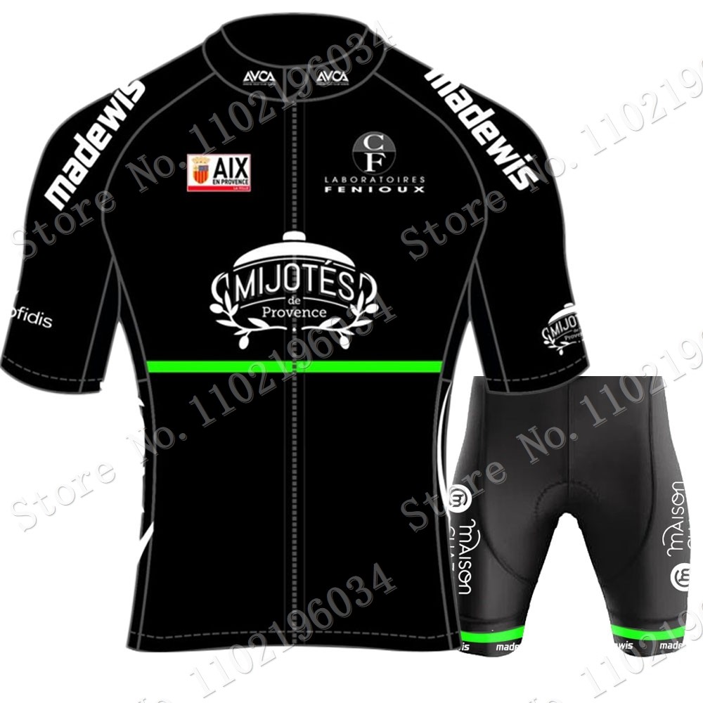 AVC%20AIX-EN-PROVENCE%202023%20Team%20Cycling%20Jersey%20Set%20Short%20Sleeve%20Black%20Clothing%20Mens%20Road%20Bike%20Shirts%20Suit%20Bicycle%20Bib%20Shorts%20MTB%20-%20Image%207
