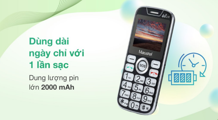[Nhập RS0722 giảm 30k cho đơn 99k]Masstel Fami 60