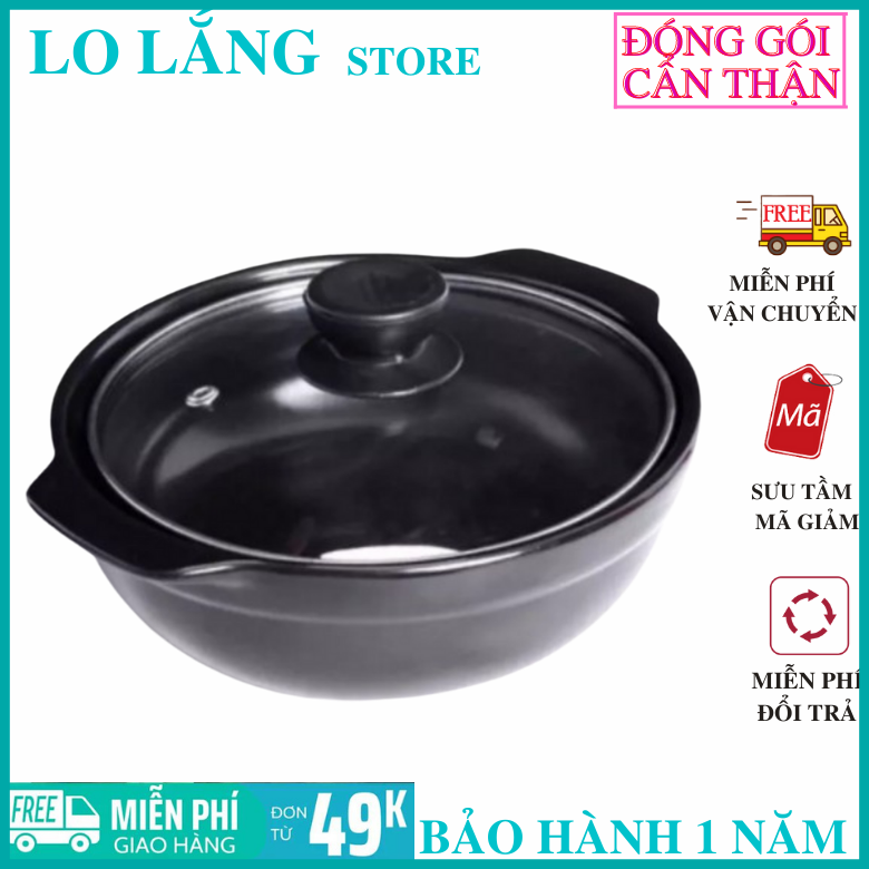 Nồi đất tráng men nữa lít (500ml)  chuyên kho quẹt kho cá kho tộ cực ngon, giữ nóng lâu siêu bền cao cấp