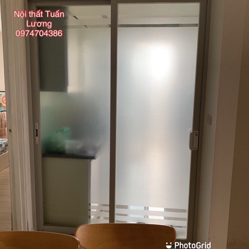 Decal dán kính mờ ( 120cmx50cm)lzd
