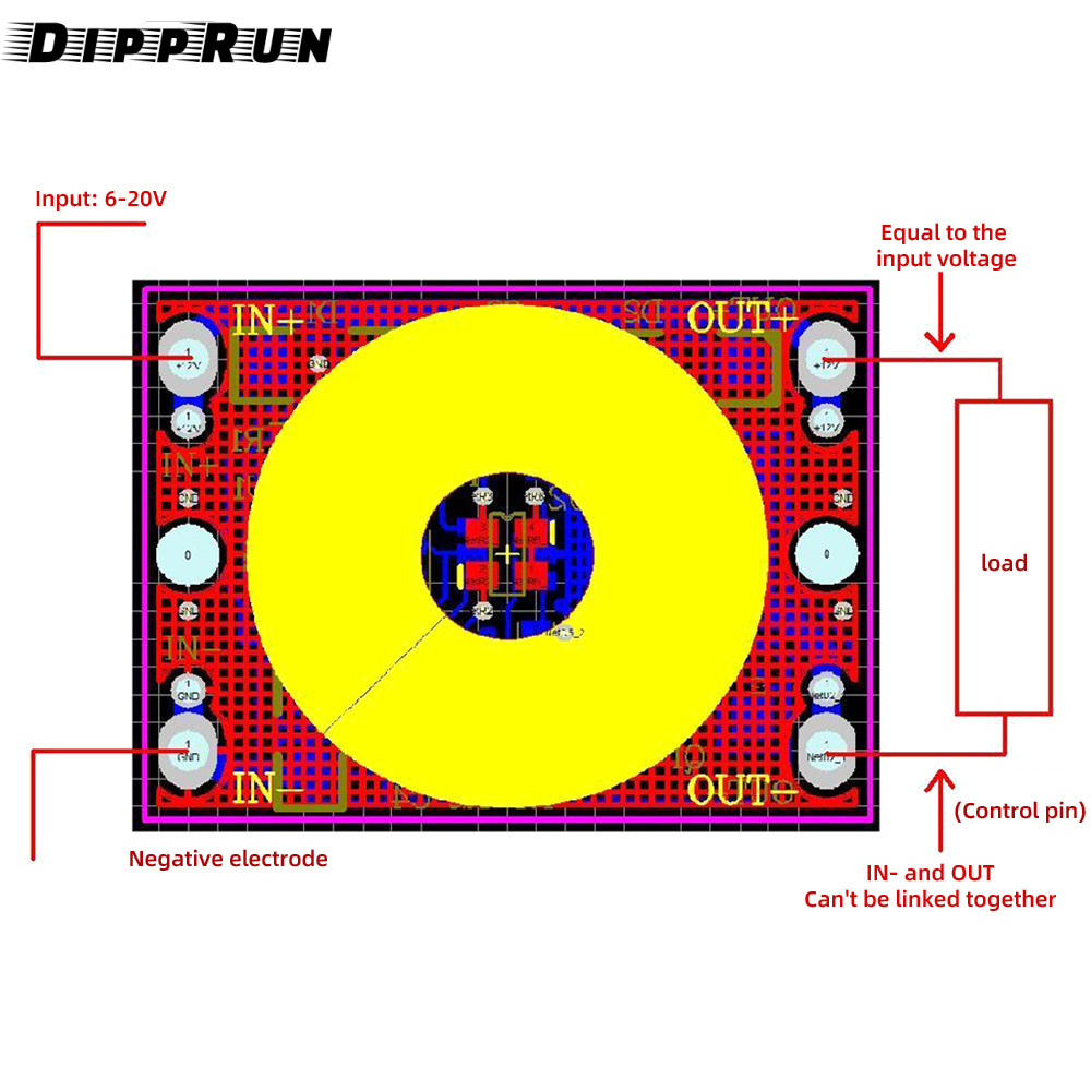 DIPPRUN 12v Capacitive Touch Switch Button Module Point Lock