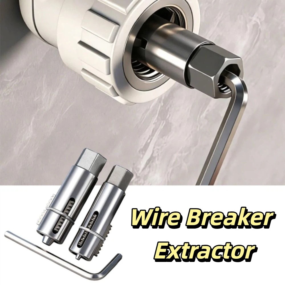 Repair Tools Durable Steel Broken Wire Extractor Dual Specification Hex ...