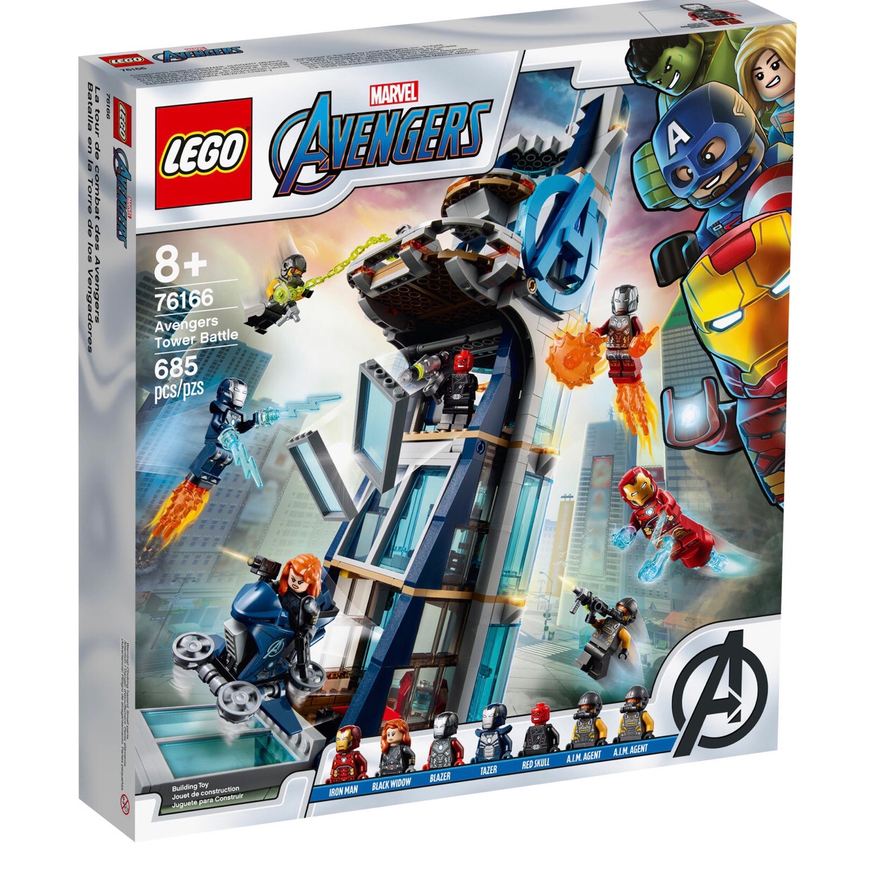 Ultron Los Legos De Marvel Avengers Tower Lego Marvel Super