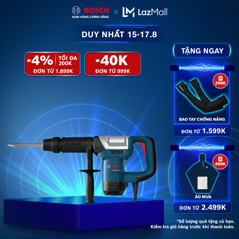 Máy đục phá bosch gsh 500