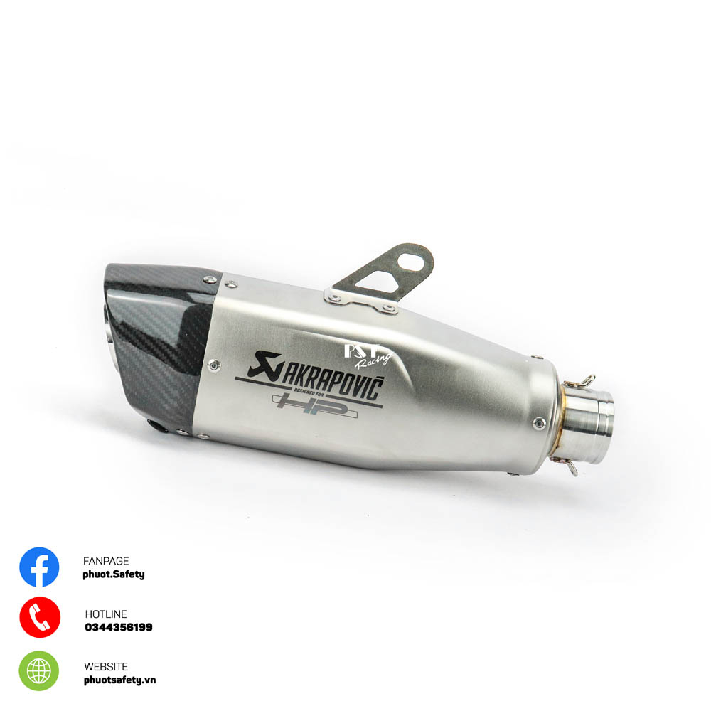 Lon Pô Akrapovic HP 2023 cao cấp nhập khẩu thá¡ Lan
