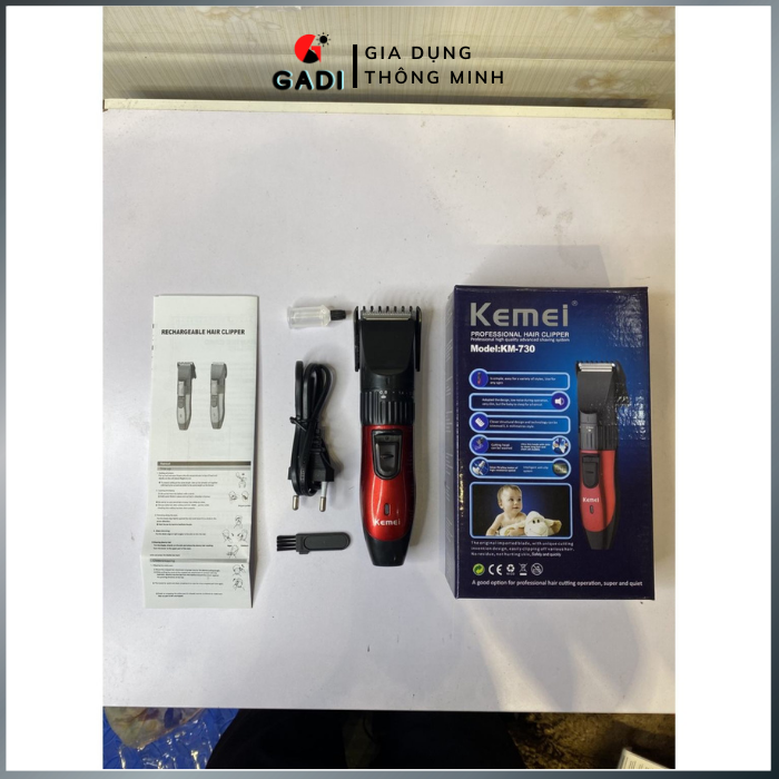 Tông Đơ Cắt Tóc mọi lứa tuổi KEMEI 730