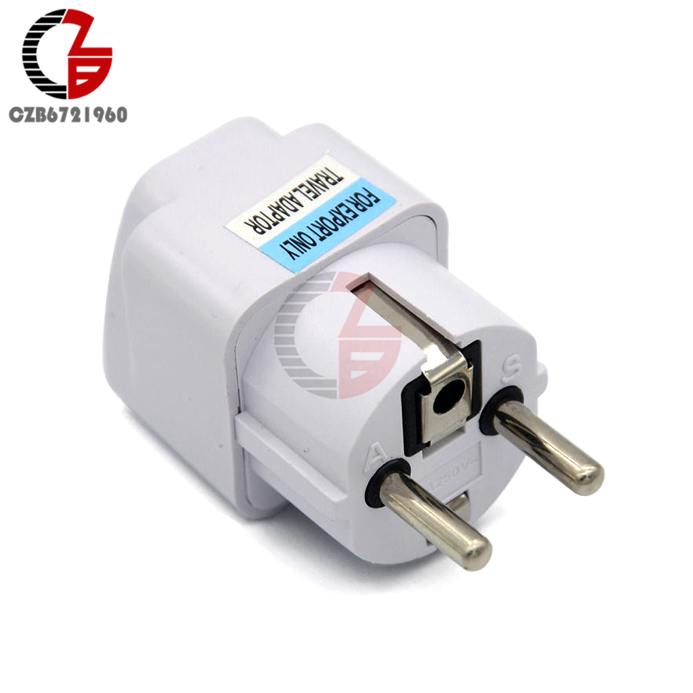 【VogueVenture】US UK AU Universal To EU Power Converter Charger Adapter ...
