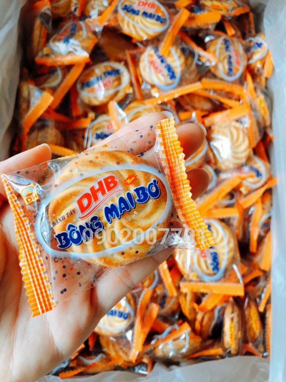 1kg bánh quy bông mai bơ đức hưng thơm ngon- đồ ăn vặt