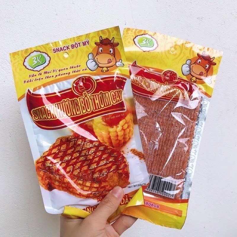 SNACK HƯƠNG BÒ THƠM CAY - BÒ XÉ SỢI CAY
