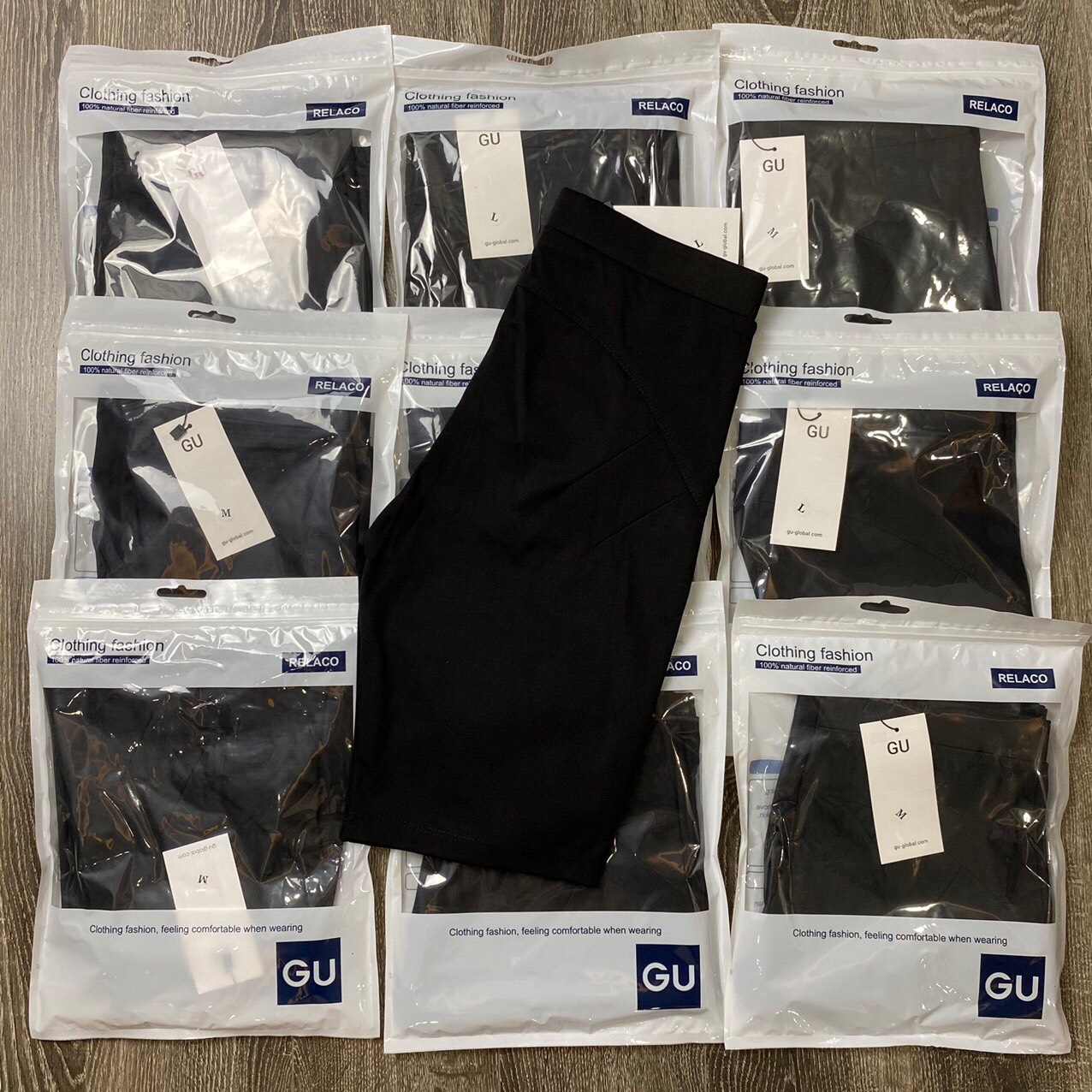 Quần legging ngố nâng Mông chất umi dày mịn mát