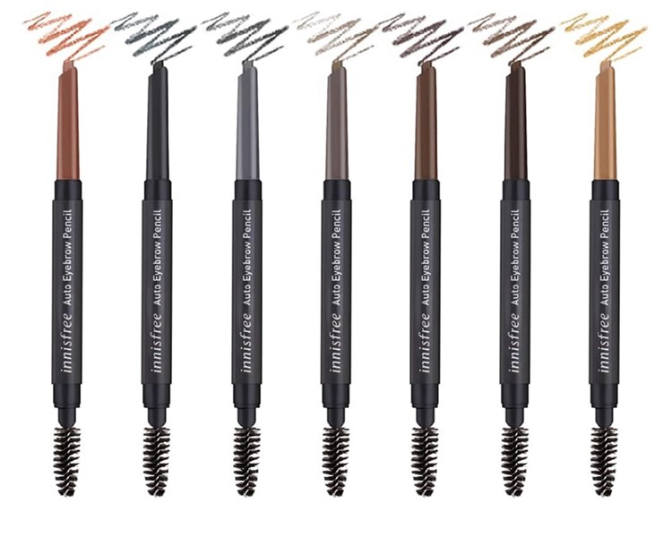 Chì kẻ mày 2 đầu Innisfree Auto Eyebrow Pencil chất lông mềm mại tạo hiệu ứng lông mày tự nhiên Hàn Quốc chính hãng.