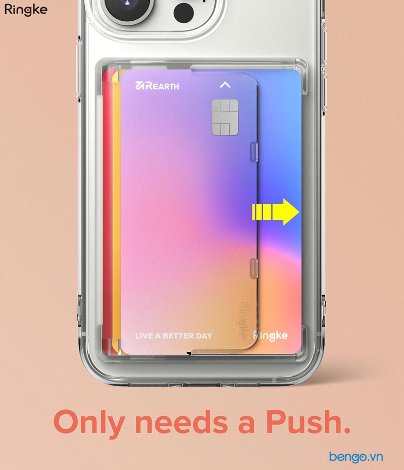 Ngăn Đựng Thẻ RINGKE Side Slot Card Holder