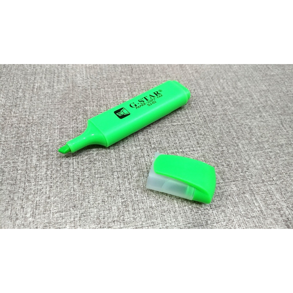 Bút Dạ Quang SJ02 Gstar Mực Loại Tốt ( Vàng, cam, xanh,hồng )