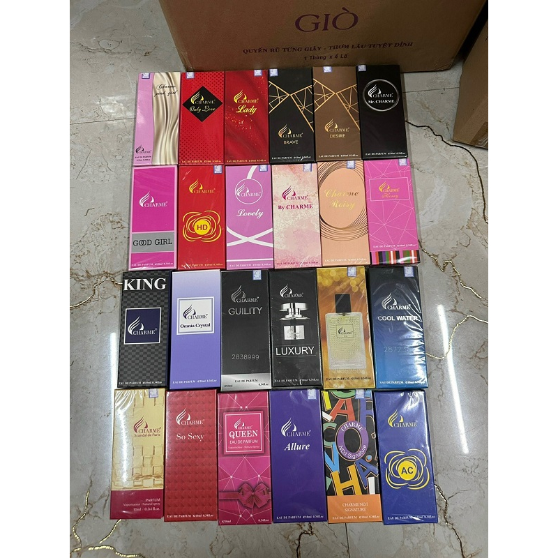 Nước hoa mini nam nữ 10ml - Dạng xịt