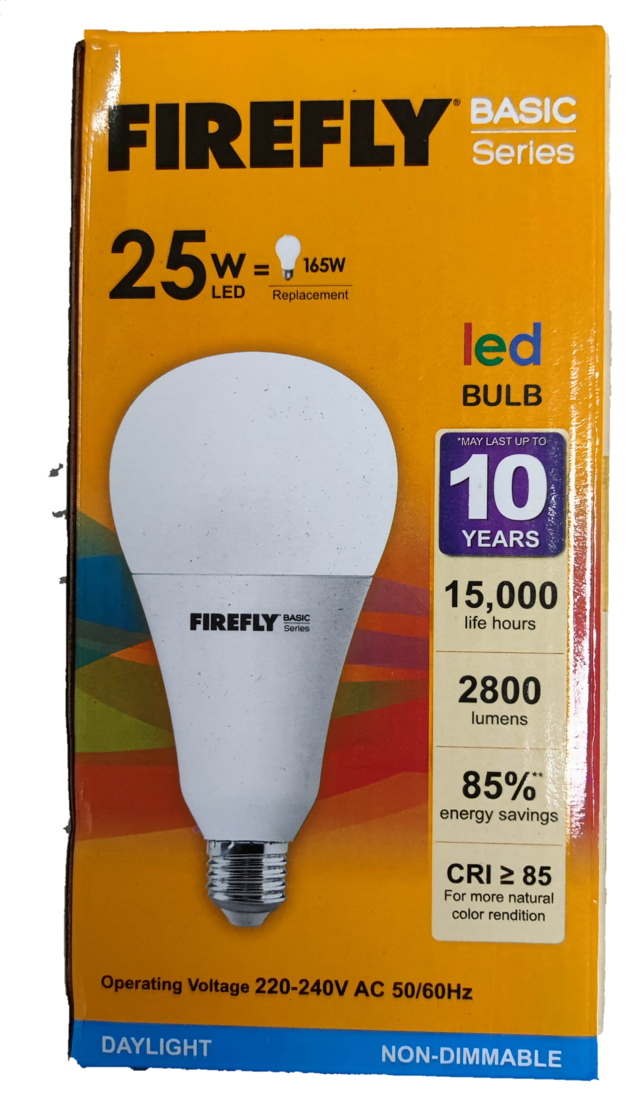 25W LED E27 Bulb Daylight ( Firefly) EBI125DL, | Lazada PH