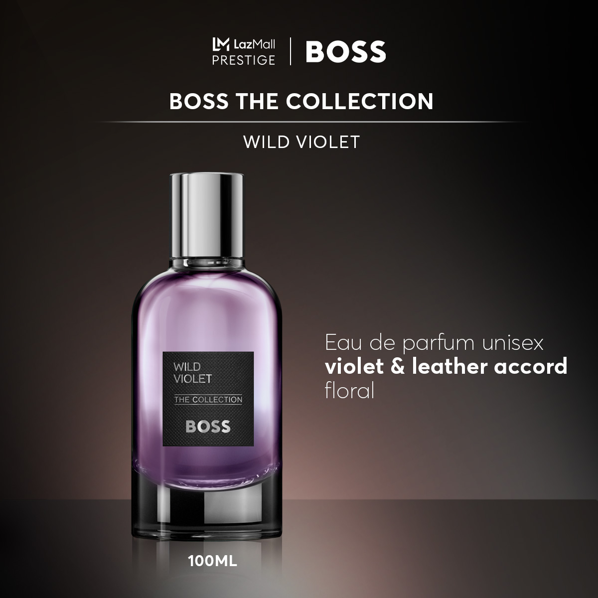 BOSS The Collection Wild Violet Eau De Parfum For Men 100ml