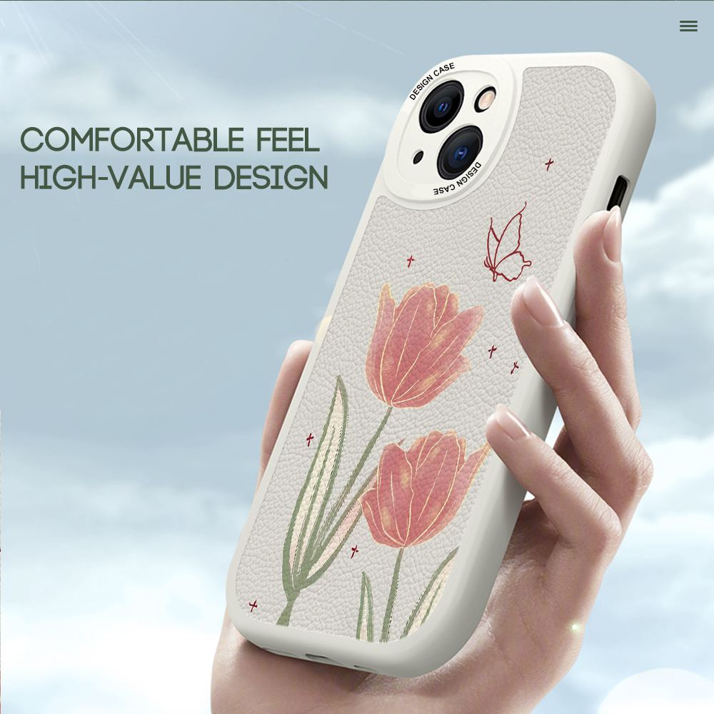 Hontinga%20for%20Samsung%20Galaxy%20M31%20Back%20Cover%20PU%20Leather%20Pink%20Flowers%20Phone%20Case%20Soft%20Silicone%20Edge%20Mobile%20Cover%20-%20Image%206