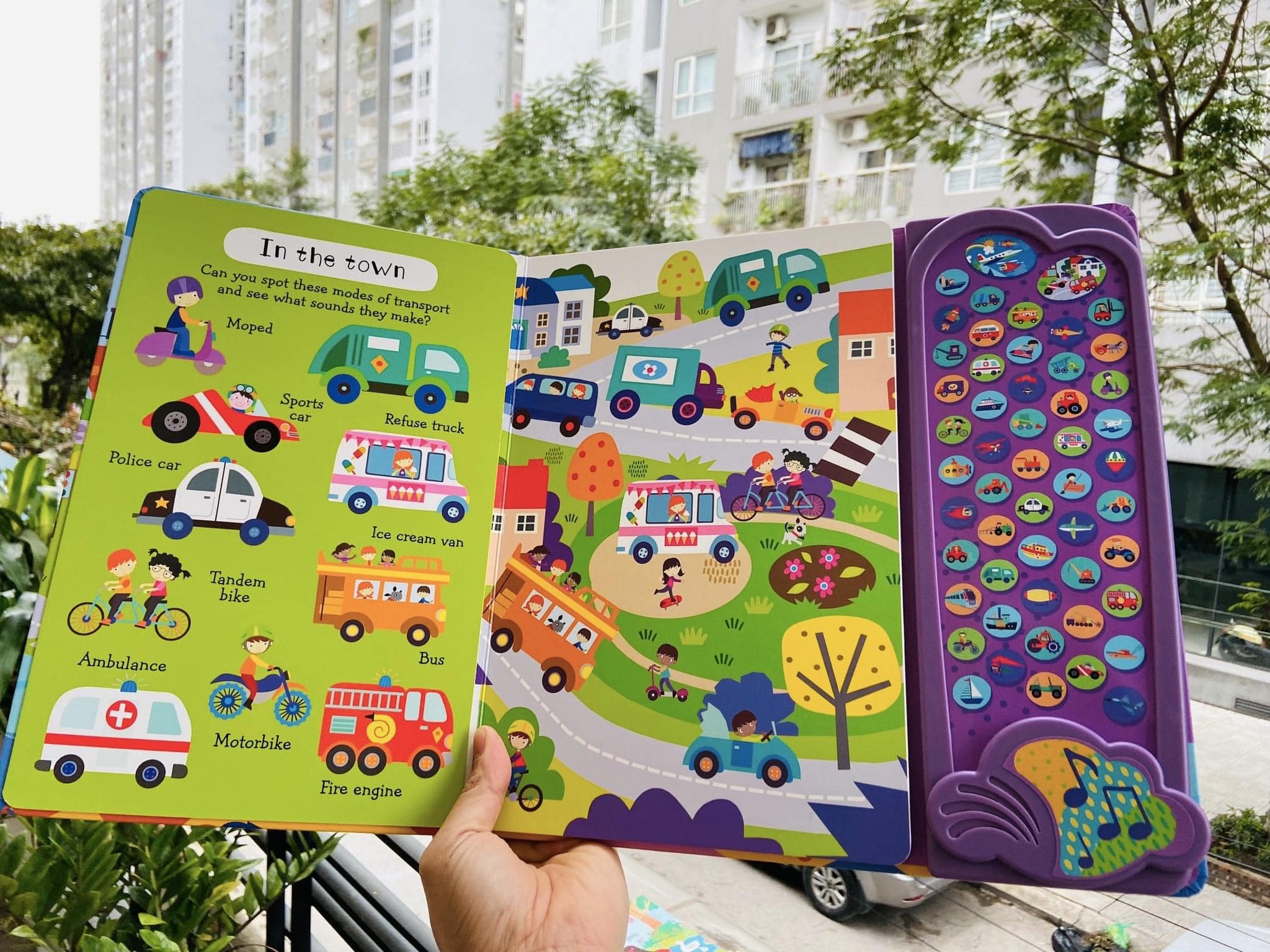 SOUND BOOK - TRANSPORT